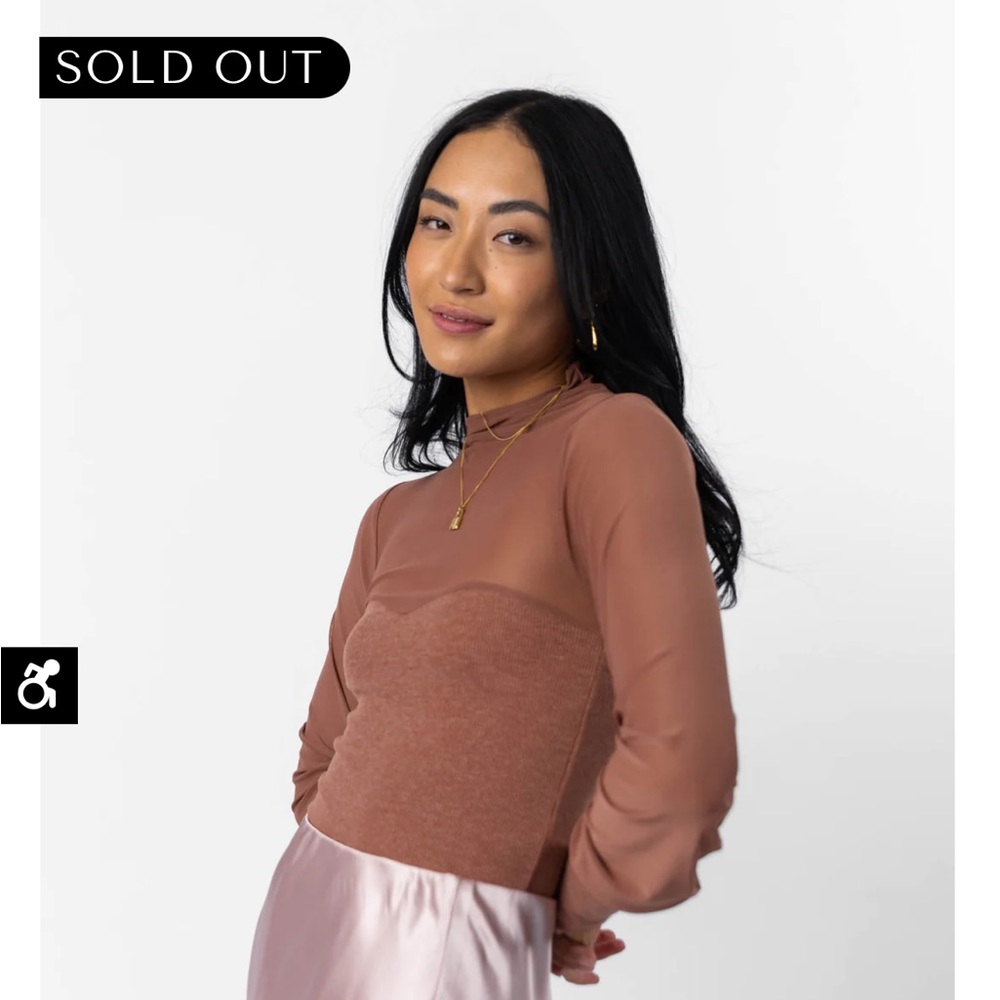*NWT BOHME CHEYENNE TOP IN RUST